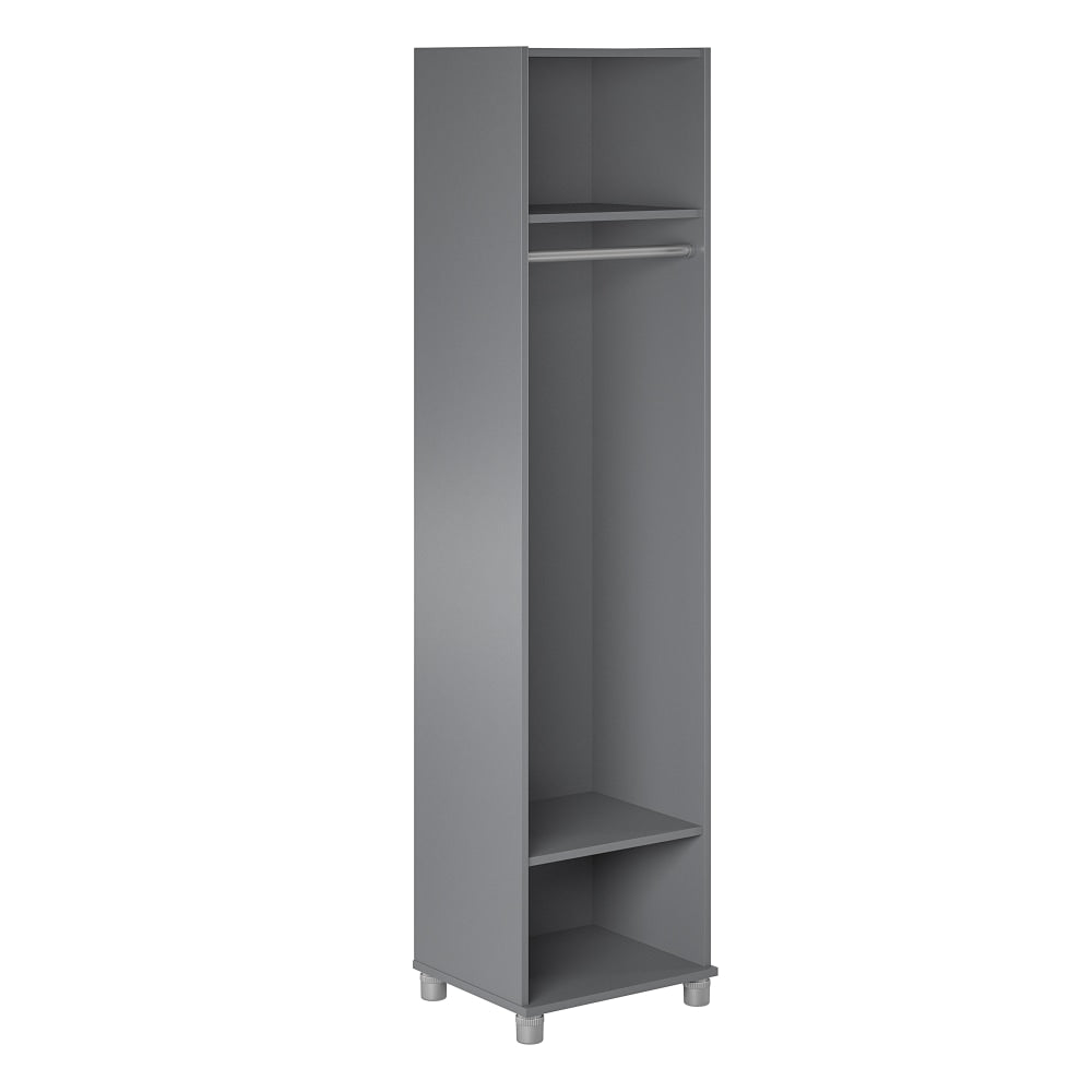 Ameriwood Home Camberly 18inW Mudroom Cabinet, Gray