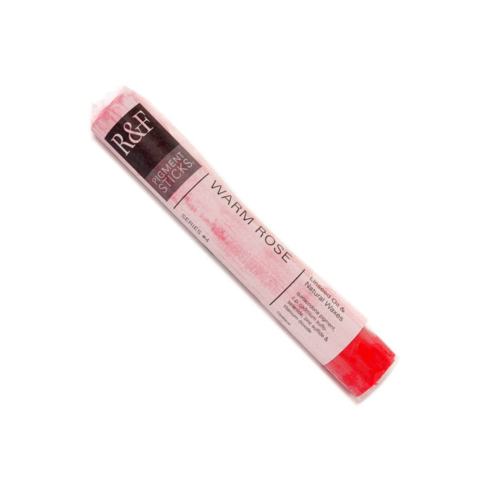 R & F Handmade Paints Pigment Sticks, 38 mL, Warm Rose, Pack Of 2