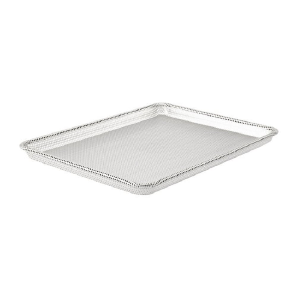 Hoffman Browne Aluminum Sheet Pans, 18in x 26in x 1in, Silver, Set Of 12 Pans