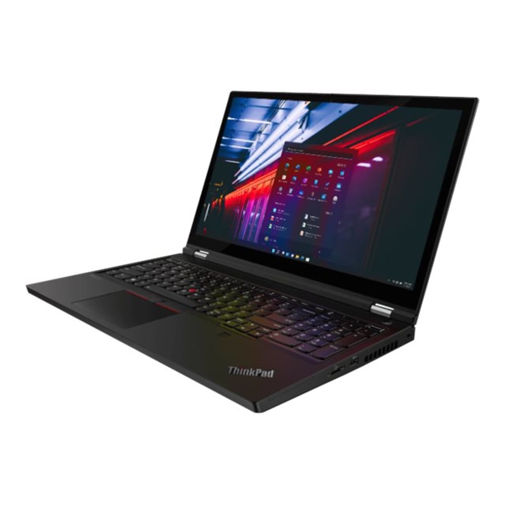 Lenovo ThinkPad P15 Gen 1 20ST004DUS 15.6in Mobile Workstation  - 1920 x 1080 - Intel Core i7 i7-10750H Hexa-core 2.60 GHz - 32 GB RAM - 512 GB SSD - Glossy Black - Windows 10 Pro - NVIDIA Quadro T2000 with 4 GB