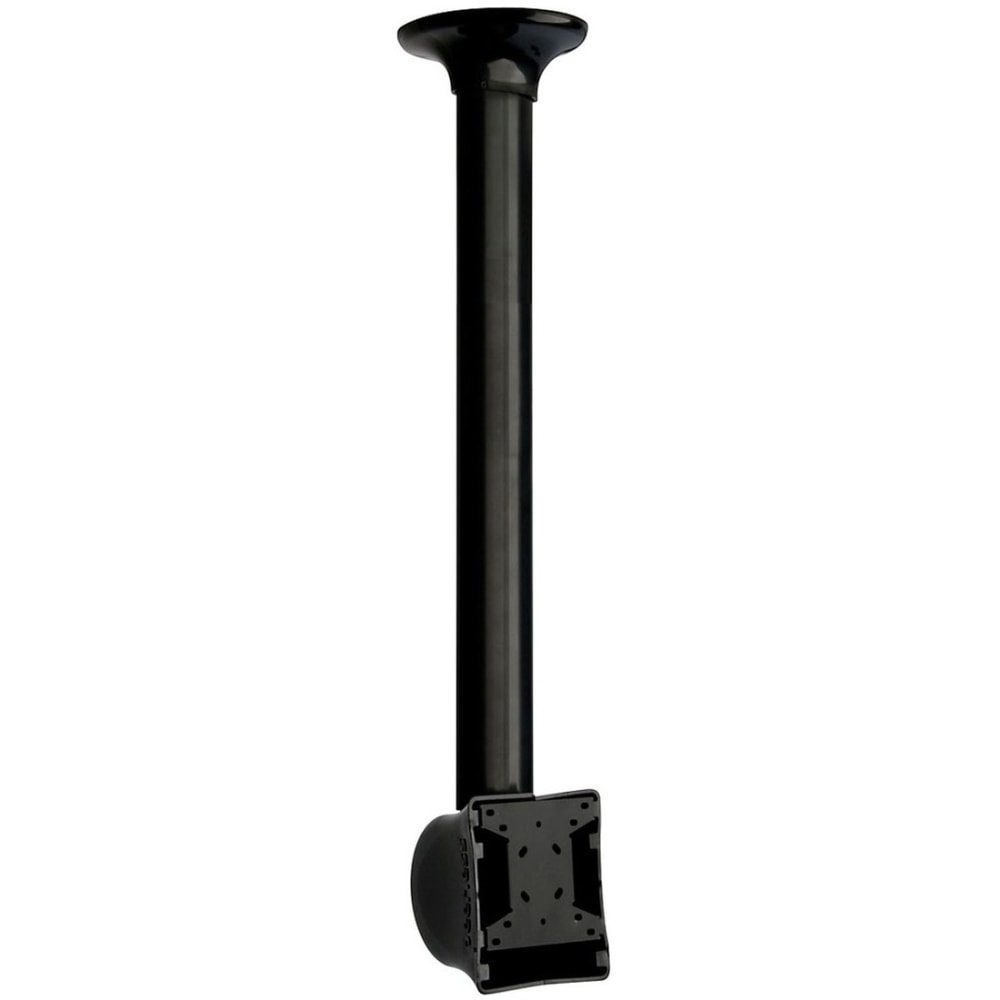 Peerless LCD Ceiling Mount LCC-18-C - Mounting kit (extension column, ceiling mount, ceiling plate, adapter plate, cord management covers) - for LCD TV - black - screen size: 13in - 29in - ceiling mountable