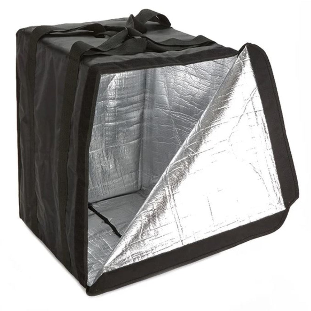 American Metalcraft Insulated Delivery Bag, 12in x 12in x 12in, Black