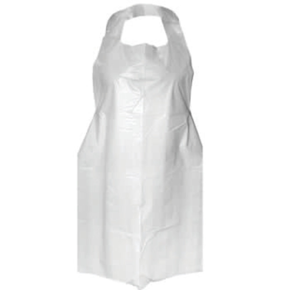 Heavy Duty Plastic Aprons, Box Of 50