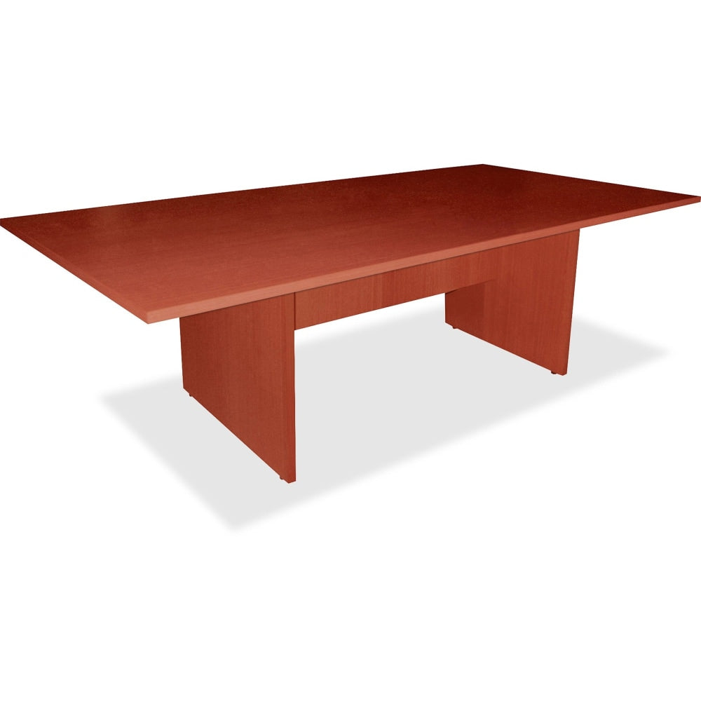 Lorell Essentials Laminate Rectangle Conference Table, 29-1/2inH x 72inW x 36inD, Cherry