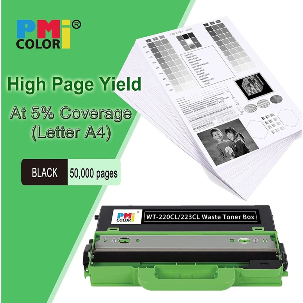 Brother WT220CL Waste Toner Cartridge - Laser - 50000 Pages - 1 Each