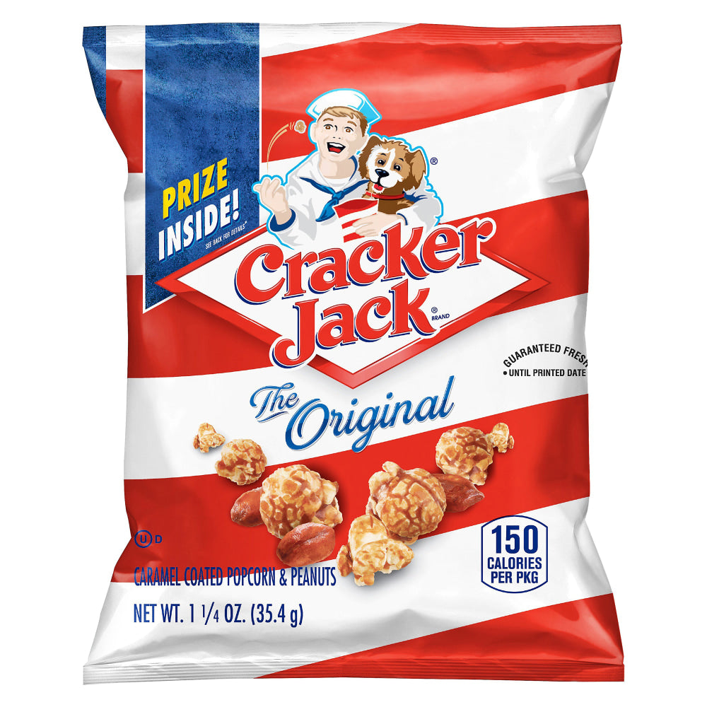 Cracker Jack Bags, 1.25 Oz, Box Of 30 Bags