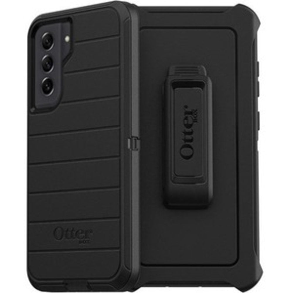 OtterBox Defender Series Pro Rugged Carrying Case (Holster) Samsung Galaxy S21 FE 5G Smartphone - Black