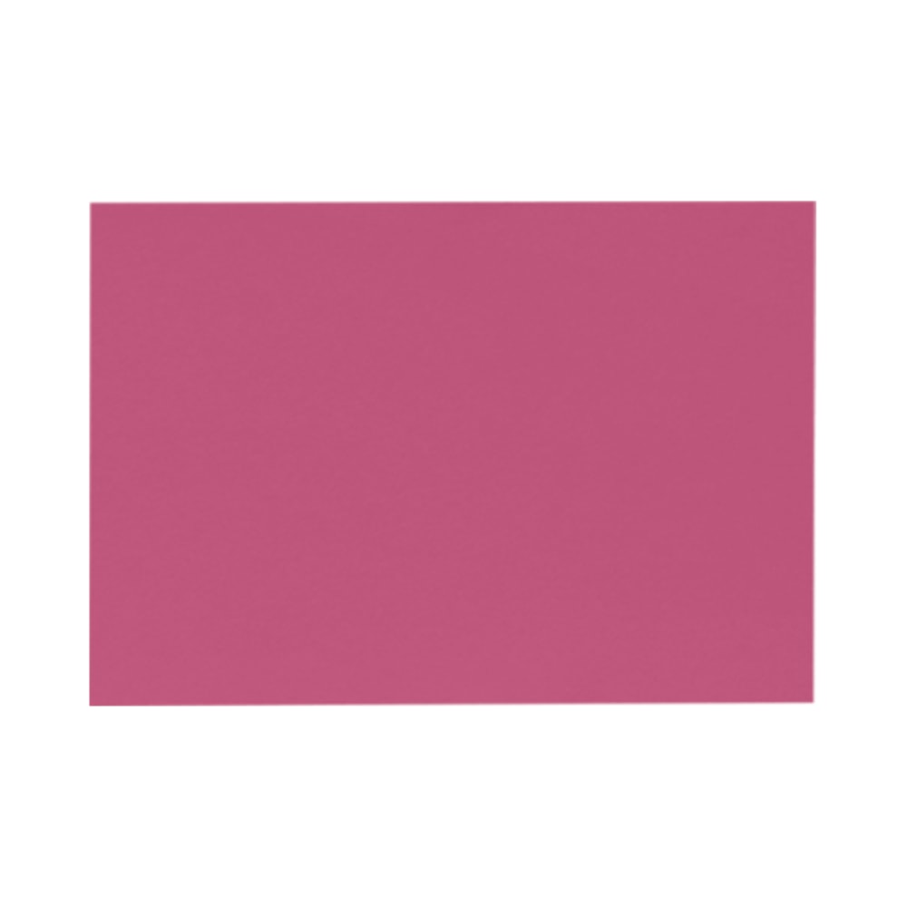 LUX Mini Flat Cards, #17, 2 9/16in x 3 9/16in, Magenta Pink, Pack Of 500