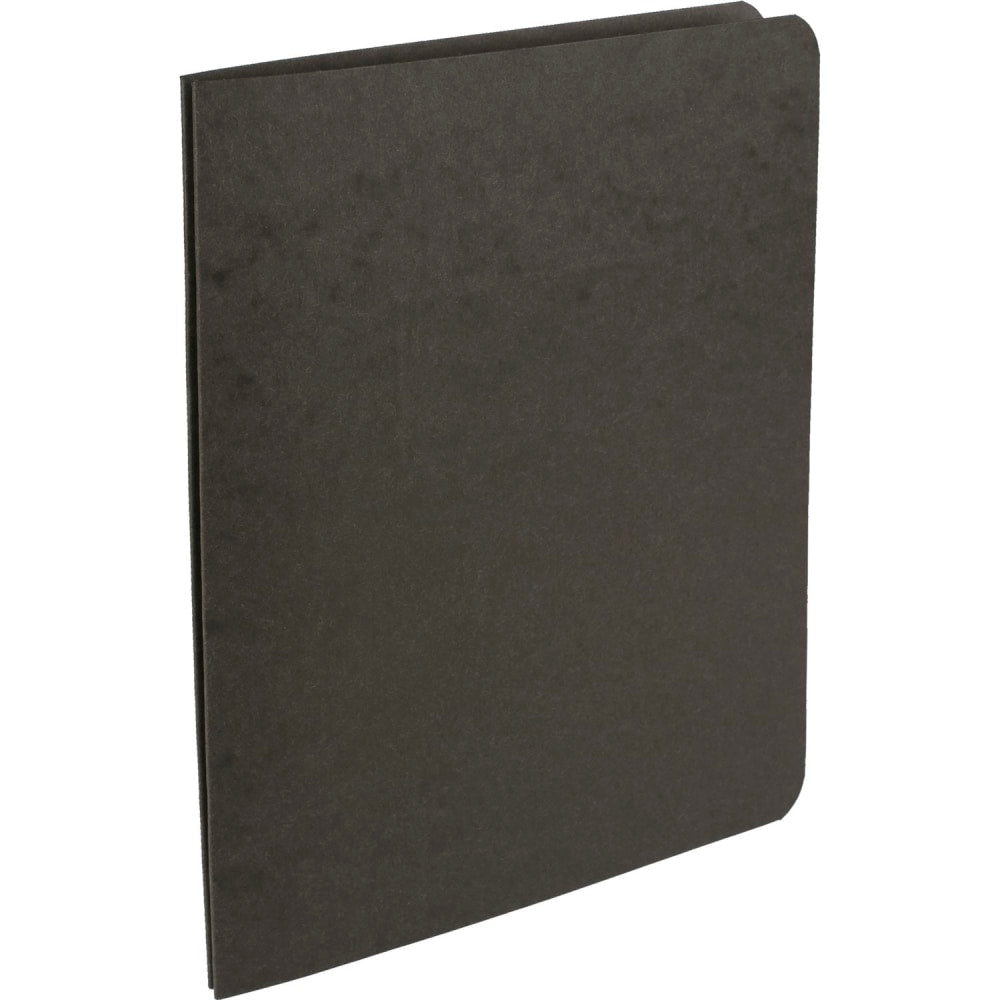 Office Depot Brand Pressboard Side-Bound Report Binders With Fasteners, 60% Recycled, Black, Pack Of 10