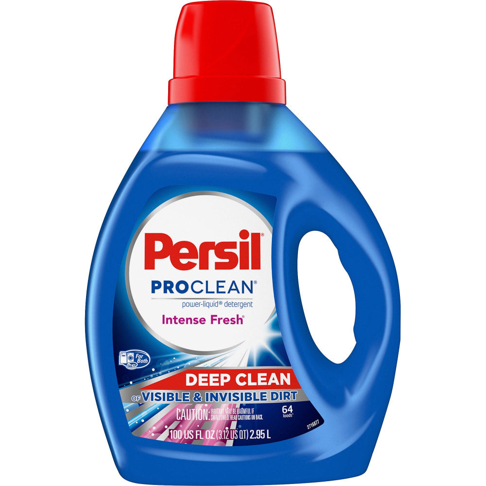 Persil Power-Liquid Laundry Detergent, Intense Fresh Scent, 100 Oz Bottle