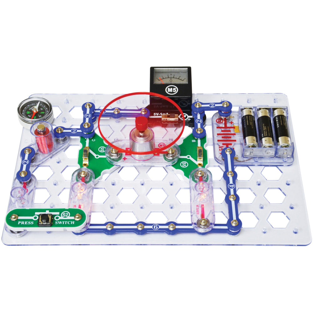 Elenco Electronics Snap Circuits Snaptricity Set, Multicolor