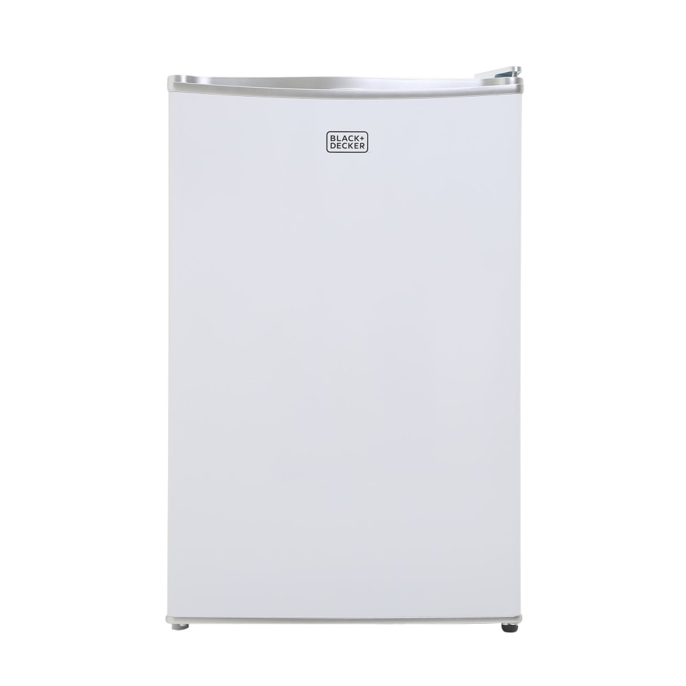 Black+Decker 4.3 Cu. Ft. Compact Refrigerator, White