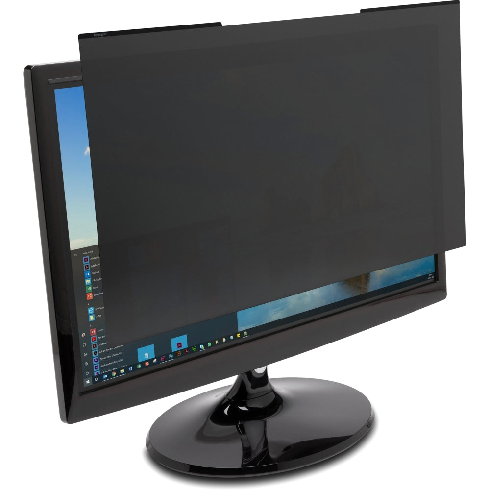 Kensington MagPro 23.8in (16:9) Monitor Privacy Screen with Magnetic Strip - For 23.8in Widescreen LCD Monitor - 16:9 - 1