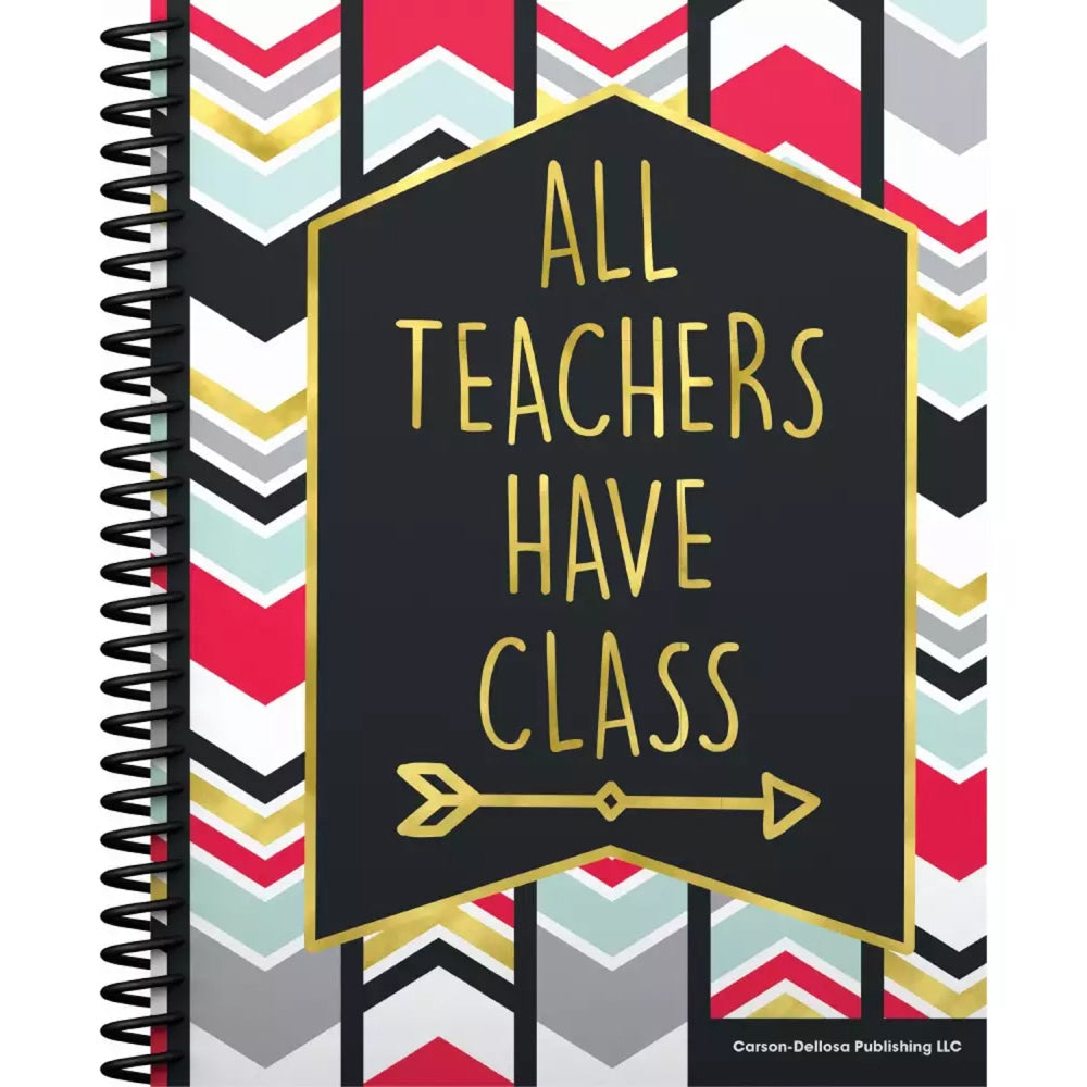 Carson Dellosa Education Teacher Planner, Aim High