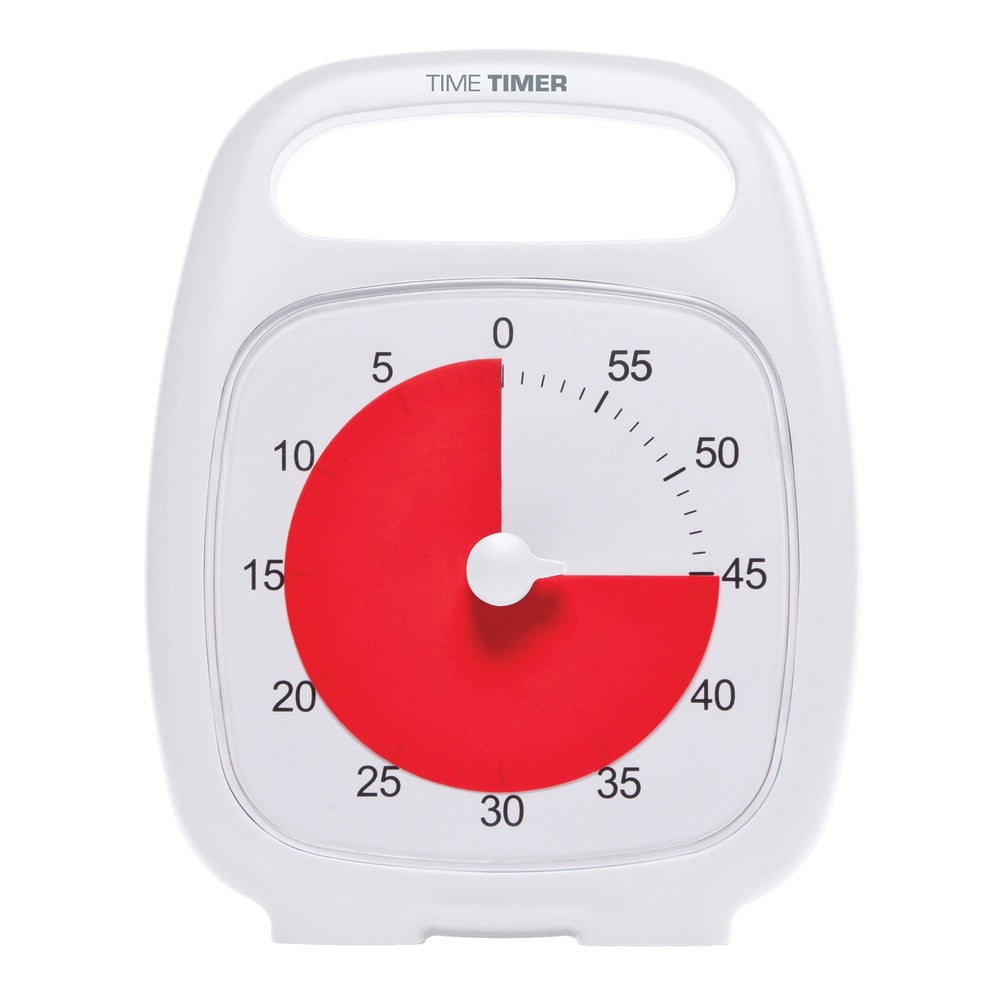 Time Timer PLUS, 60 Minute, White