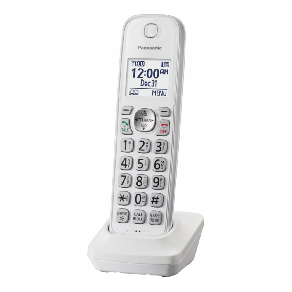 Panasonic DECT 6.0 Cordless Expansion Handset For TGD/TGC Phone Systems, KX-TGDA50W1