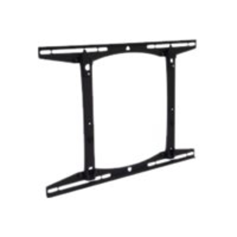 Chief PST2000B Large Fixed Wall Mount - Mounting kit (wall mount) - for flat panel - black - screen size: 42in-71in - wall-mountable