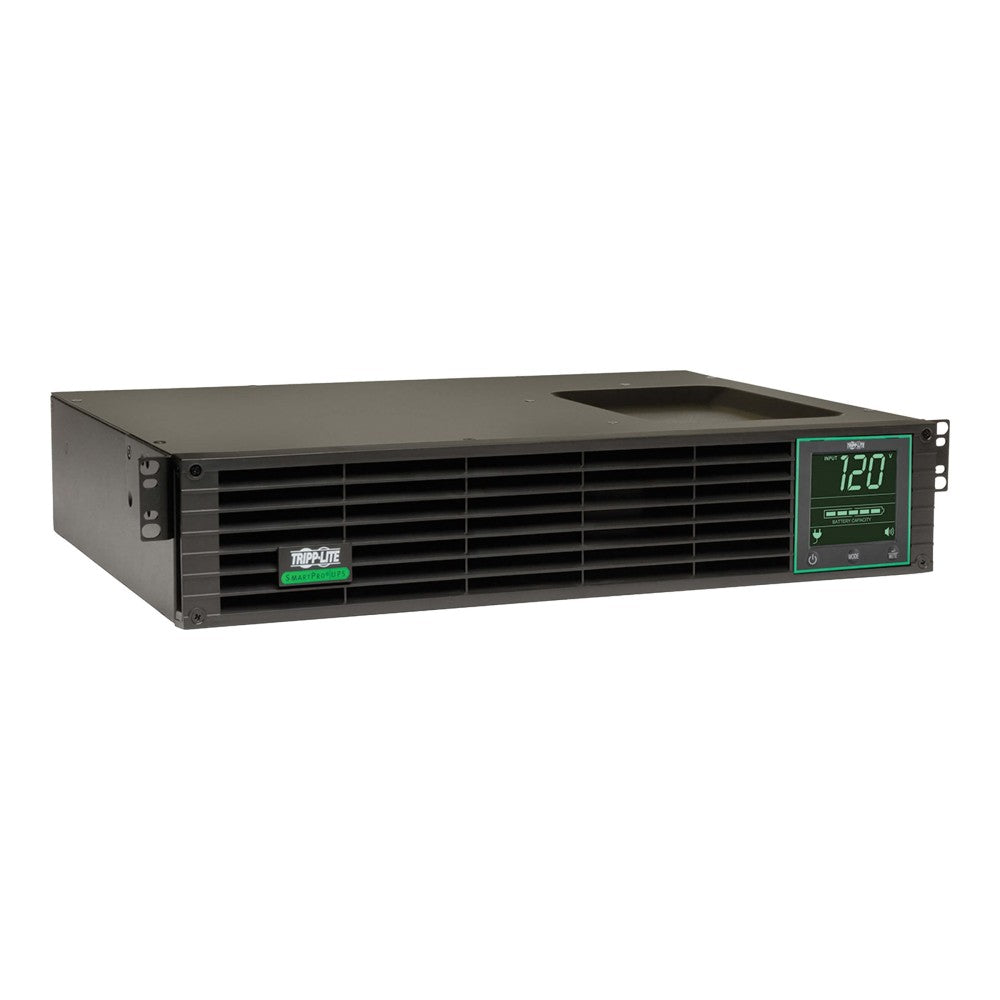 Tripp Lite 1000VA 800W UPS Smart Lithium Ion LiFePO4 AVR LCD USB DB9 2URM - UPS (rack-mountable) - AC 120 V - 800 Watt - 1000 VA - 1-phase - lithium - RS-232, USB - output connectors: 6 - 2U - 19in