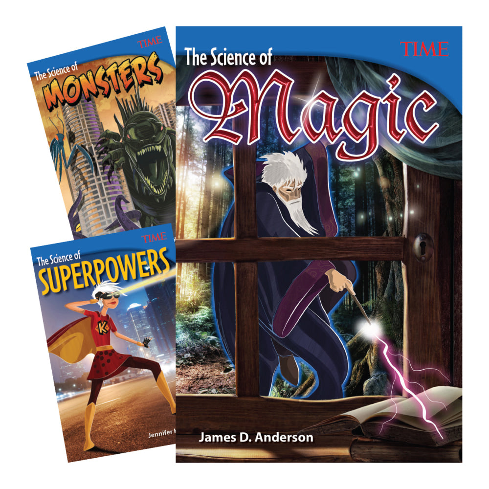 Teacher Created Materials TIME: Real Science Of Fantasy 3-Book Set, Grade 6