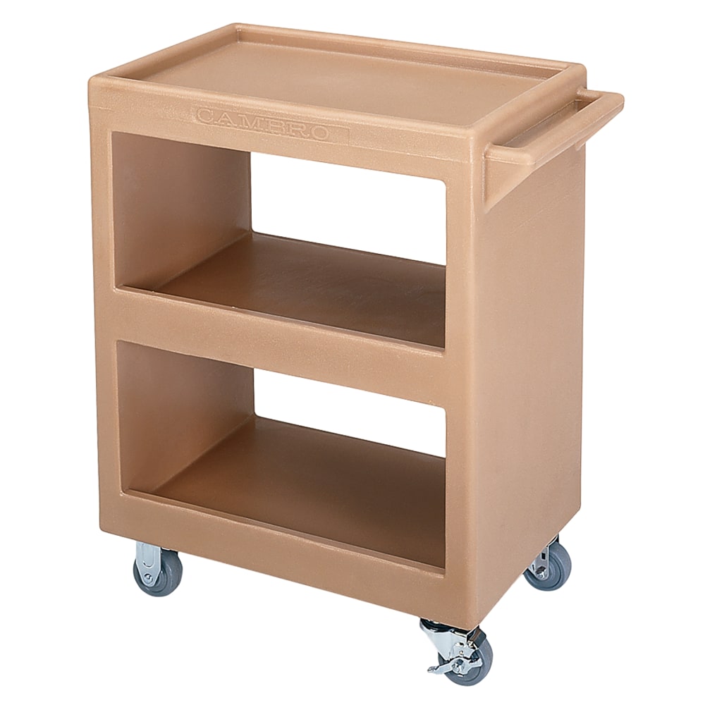 Cambro BC225 Bus Cart, 32-1/4inH x 28inW x 16inD, Coffee Beige