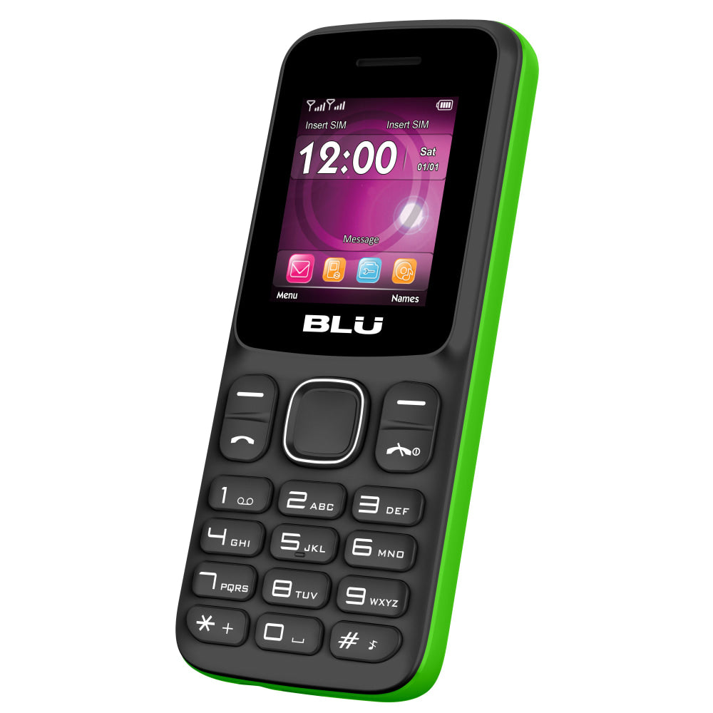 BLU Z4 Z190 Cell Phone, Green