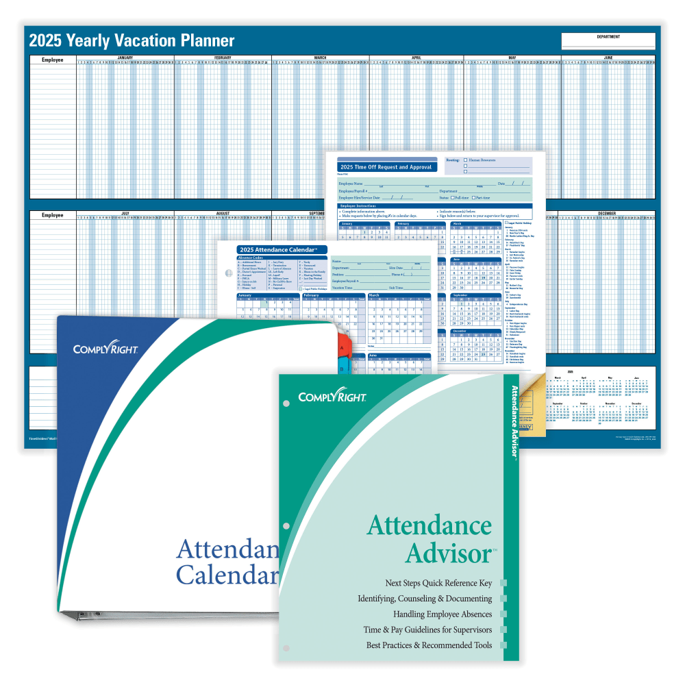 ComplyRight 2024 Attendance Tracking Kit