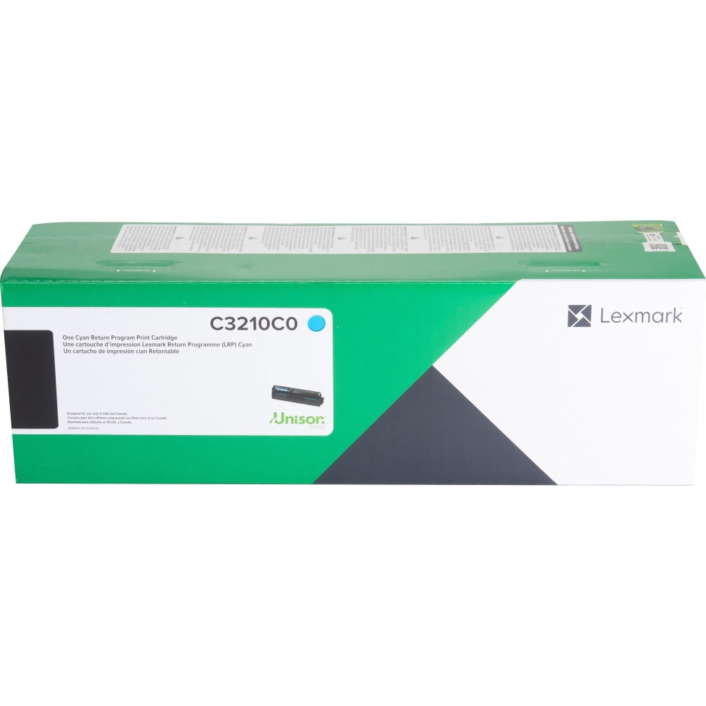 Lexmark Unison Original Toner Cartridge - Cyan - Laser - Standard Yield - 1500 Pages - 1 Each