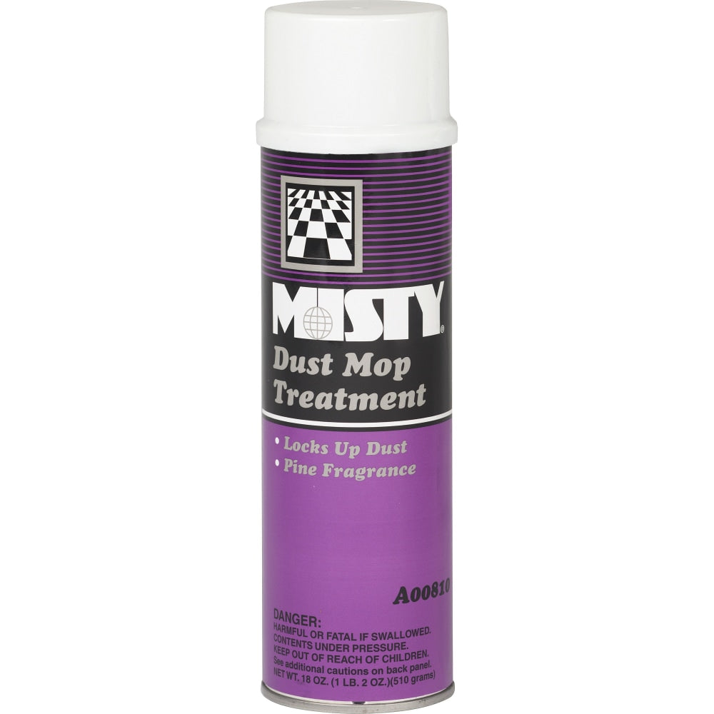 Amrep Misty Dust Mop Treatment, Pine Scent, 20 Oz Bottle, Case Of 12