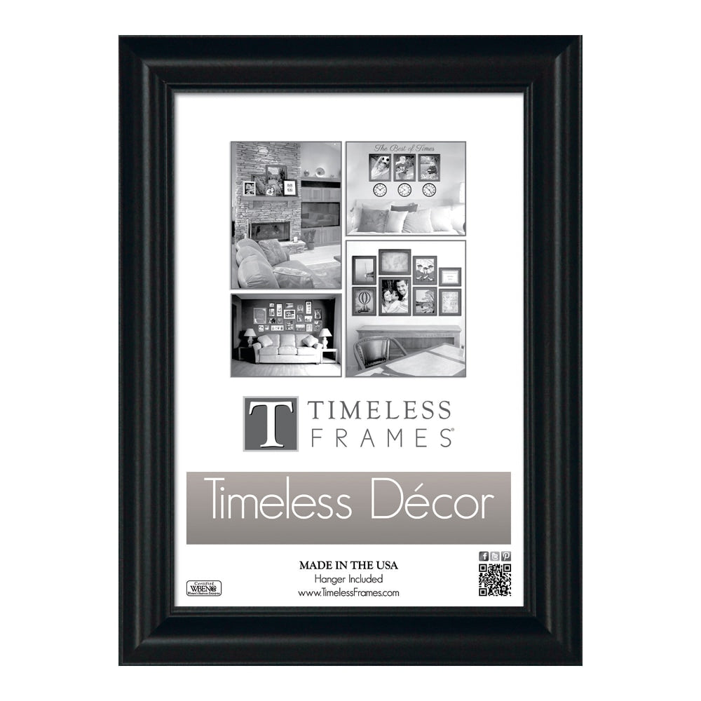 Timeless Frames Boca Wall Frame, 8in x 10in, Black