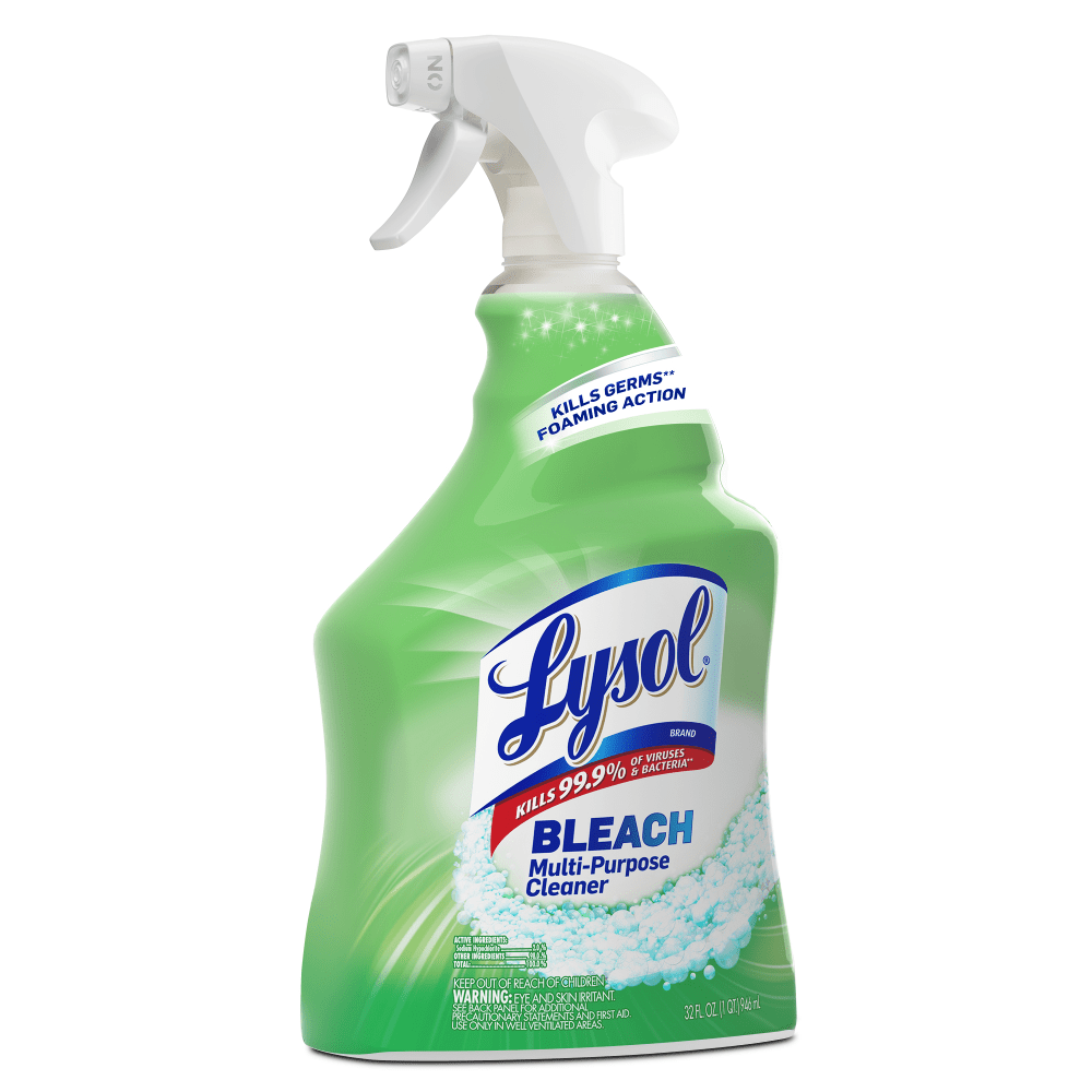 Lysol All-Purpose Cleaner With Bleach, 32 Oz Bottle