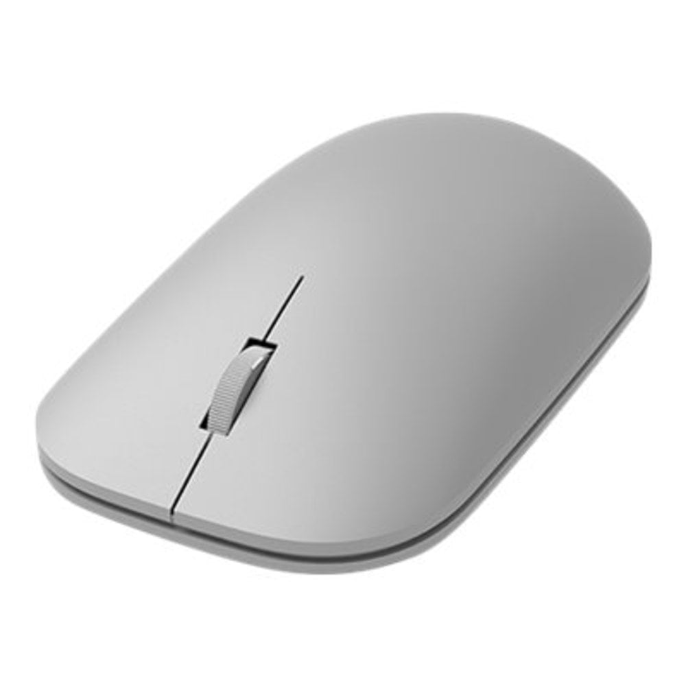 Microsoft Modern Mouse - Mouse - right and left-handed - optical - 2 buttons - wireless - Bluetooth 4.0 - soft silver