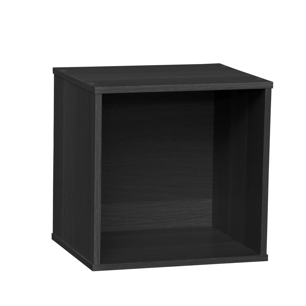 IRIS BAKU 14inH Modular Cube Storage Box, Black