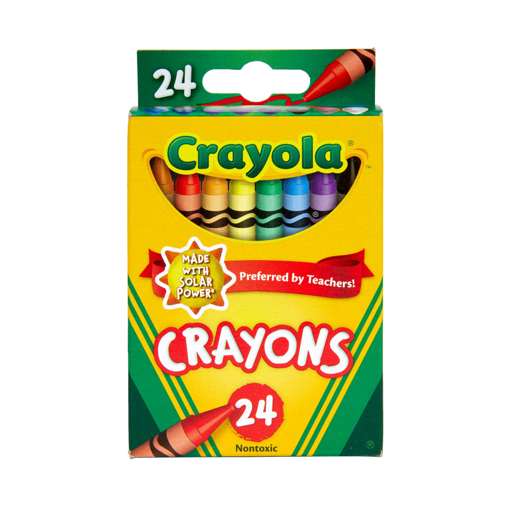 Crayola Crayons, Assorted Colors, Pack Of 24 Crayons