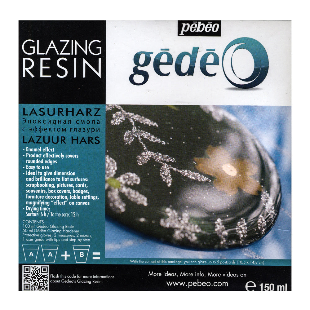 Pebeo Gedeo Glazing Resin, 150 mL