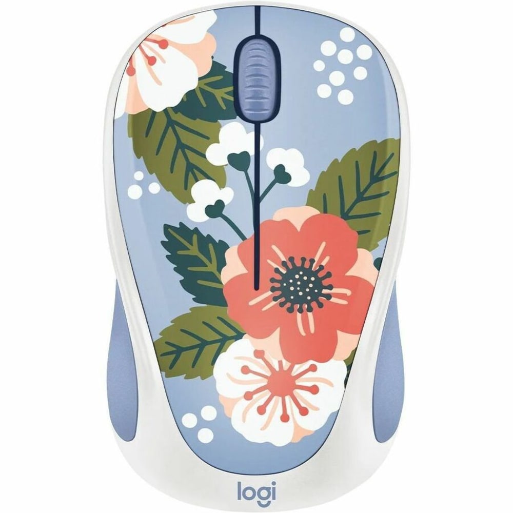 Logitech Design Collection Limited Edition Wireless Mouse - Optical - Wireless - Radio Frequency - 2.40 GHz - USB - 1000 dpi - Scroll Wheel - 3 Button(s) - Small Hand/Palm Size - Right-handed