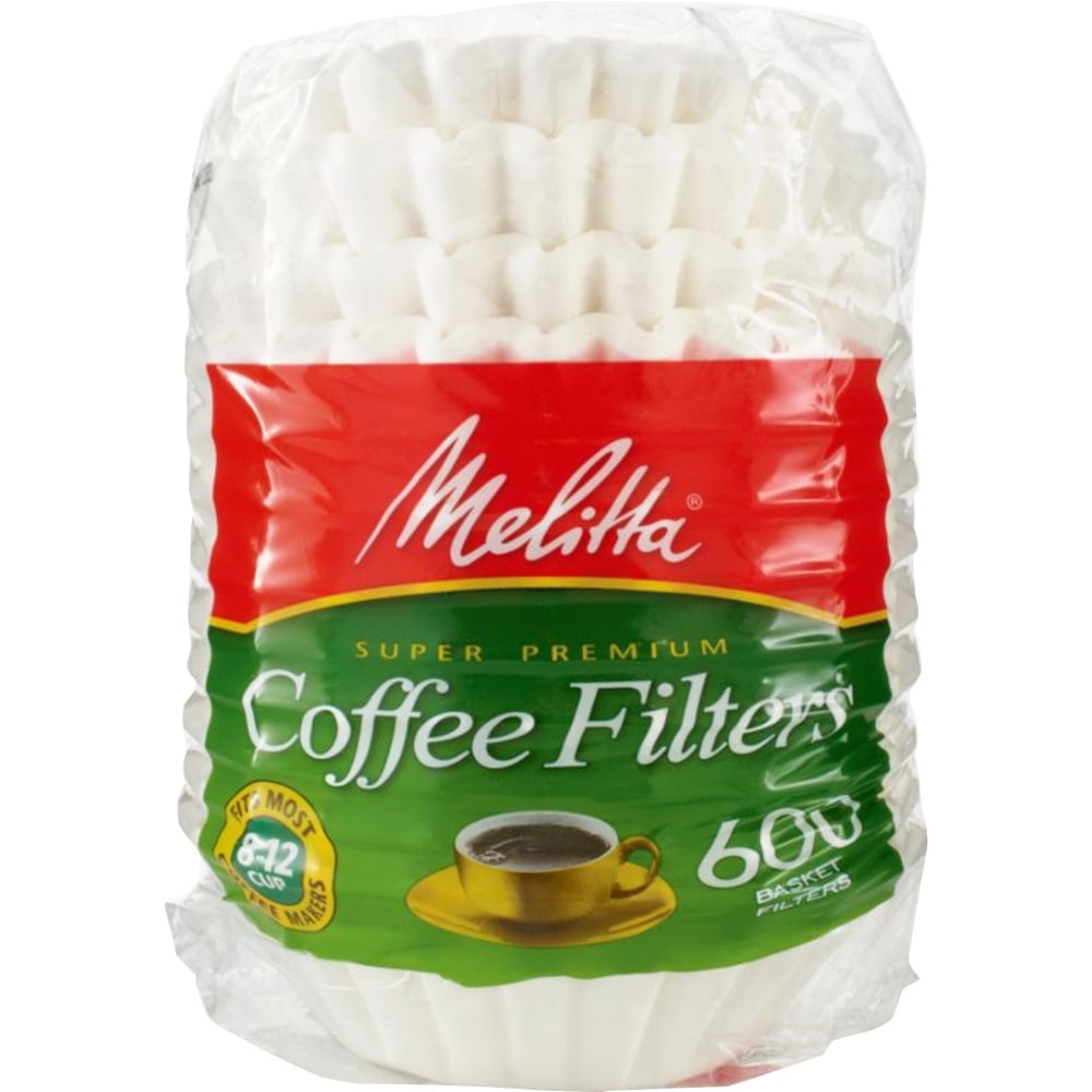 Melitta Basket Coffee Filters, Pack Of 600 Filters