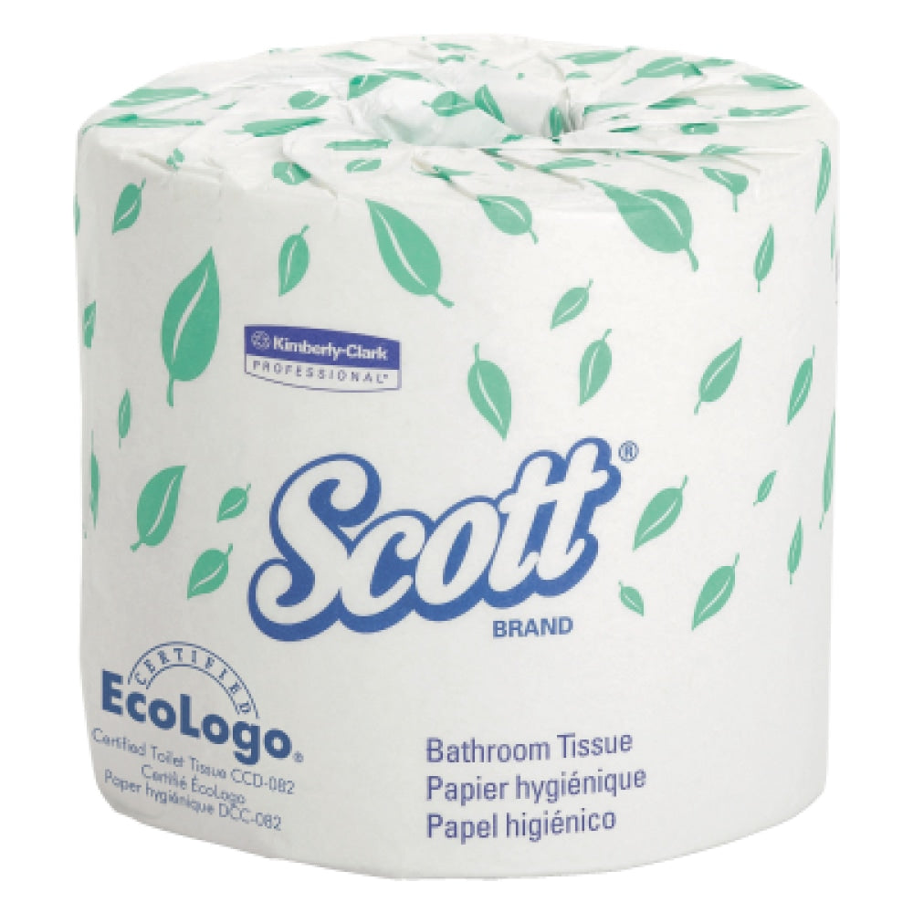 Scott Standard Roll Toilet Paper, 170in Per Roll, Pack Of 80 Rolls