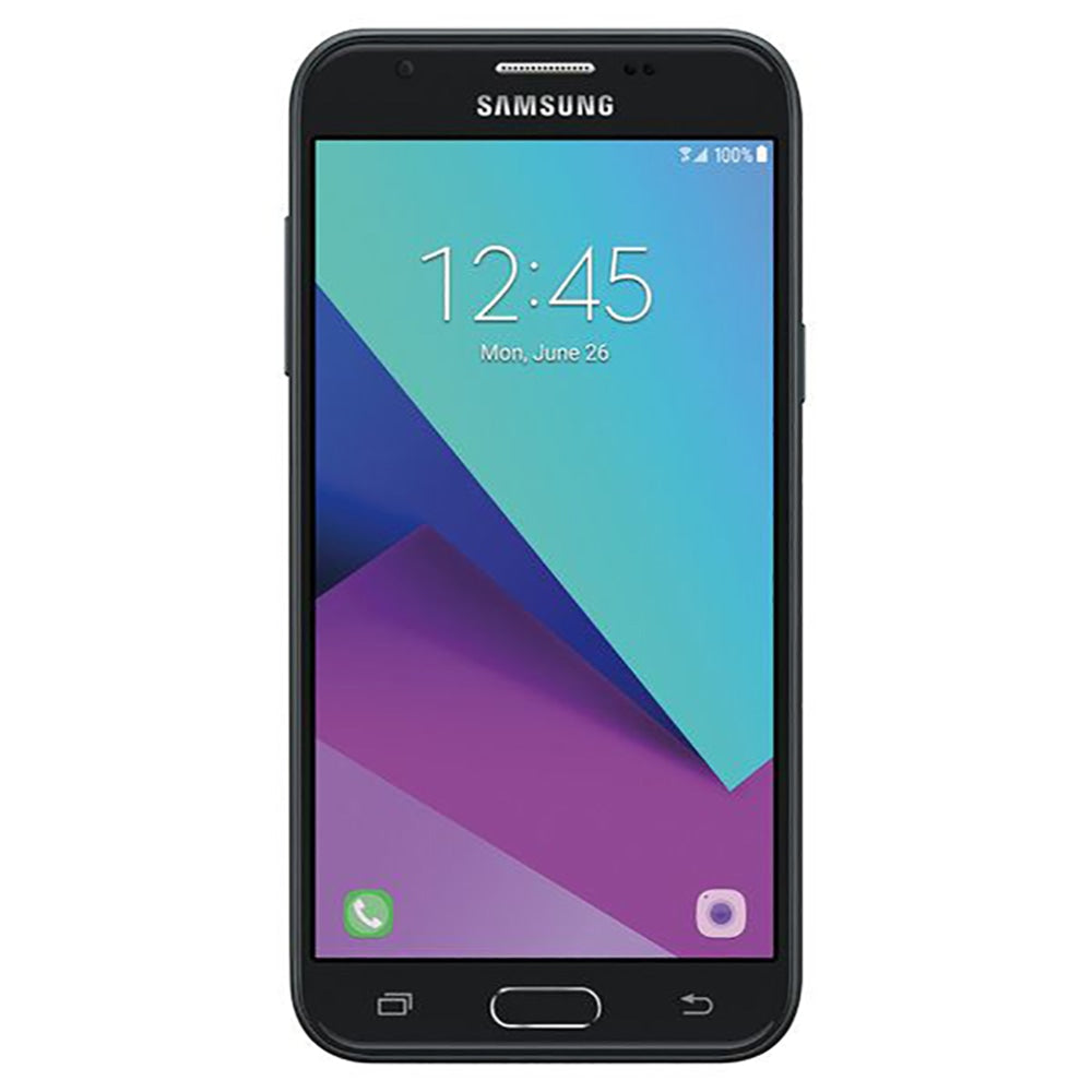 Samsung Galaxy J3 2017 / Express Prime 2 Refurbished Cell Phone, Dark Gray, PSC100806