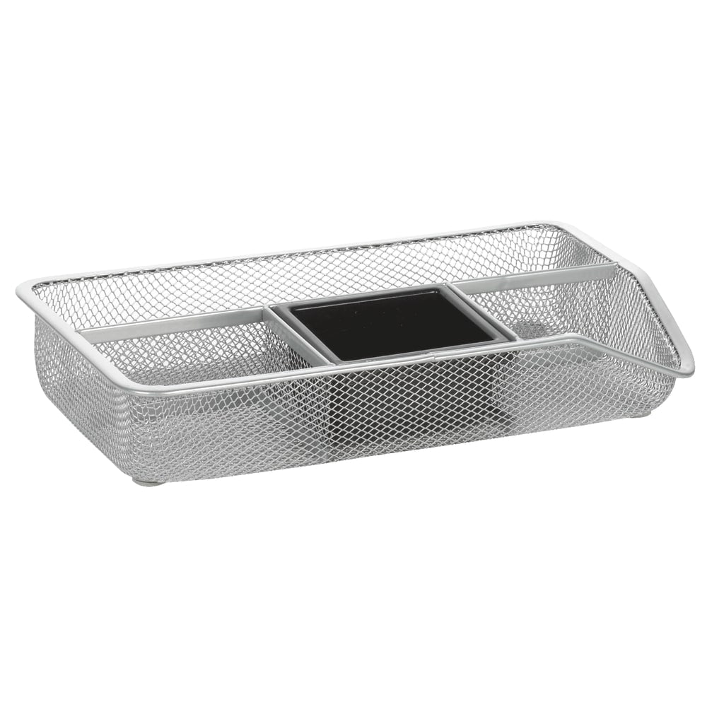 Brenton Studio Silver Mesh Drawer Organizer