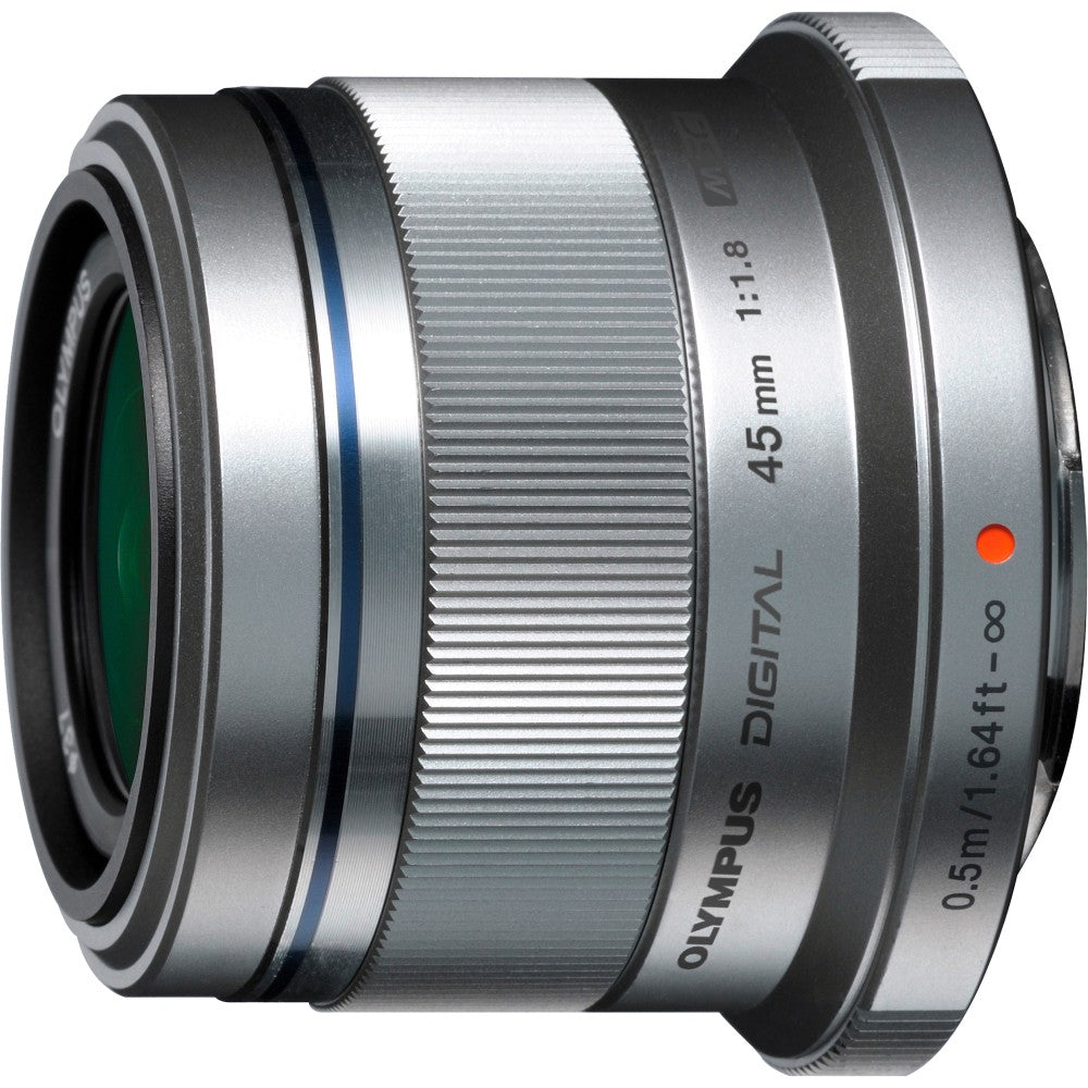 Olympus V311030SU000 - 45 mm - f/22 - f/1.8 - Fixed Lens for Micro Four Thirds - 37 mm Attachment - 0.11x Magnification - 1.8in Diameter