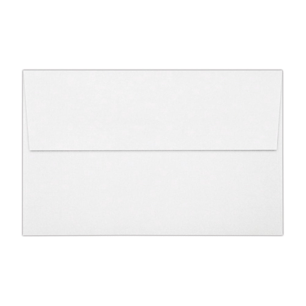 LUX Invitation Envelopes, A10, Peel & Press Closure, White, Pack Of 500