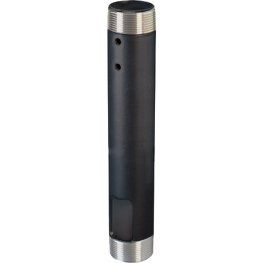 Chief Speed-Connect 18in Fixed Extension Column - Black - 500 lb - Black