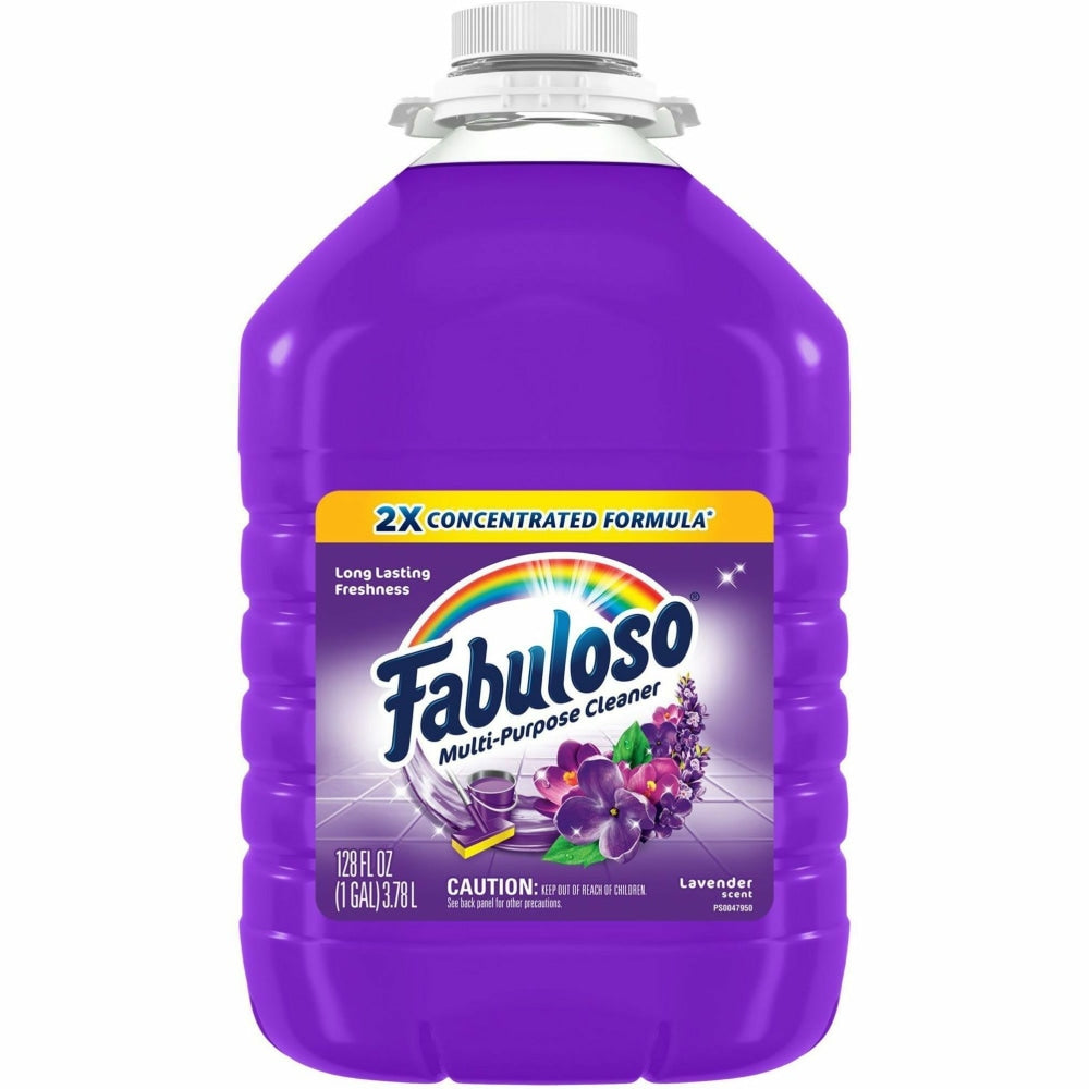 Fabuloso All-Purpose Cleaner - 128 fl oz (4 quart) - Lavender Scent - 4 / Carton - Purple