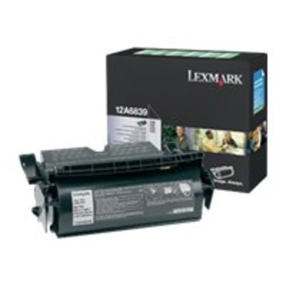 Lexmark 12A6839 Black High Yield Return Program Toner Cartridge