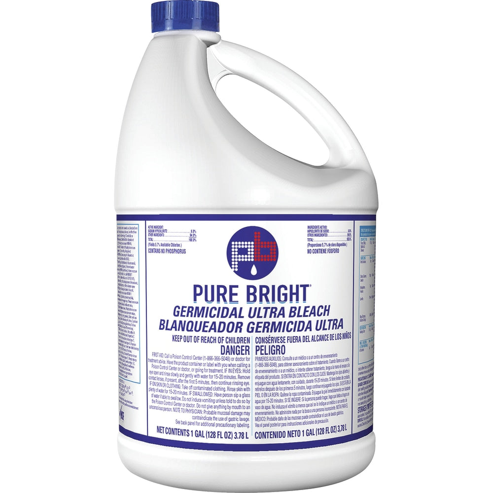 Kik Ultra-Germicidal Bleach, 1 Gallon, Case Of 6