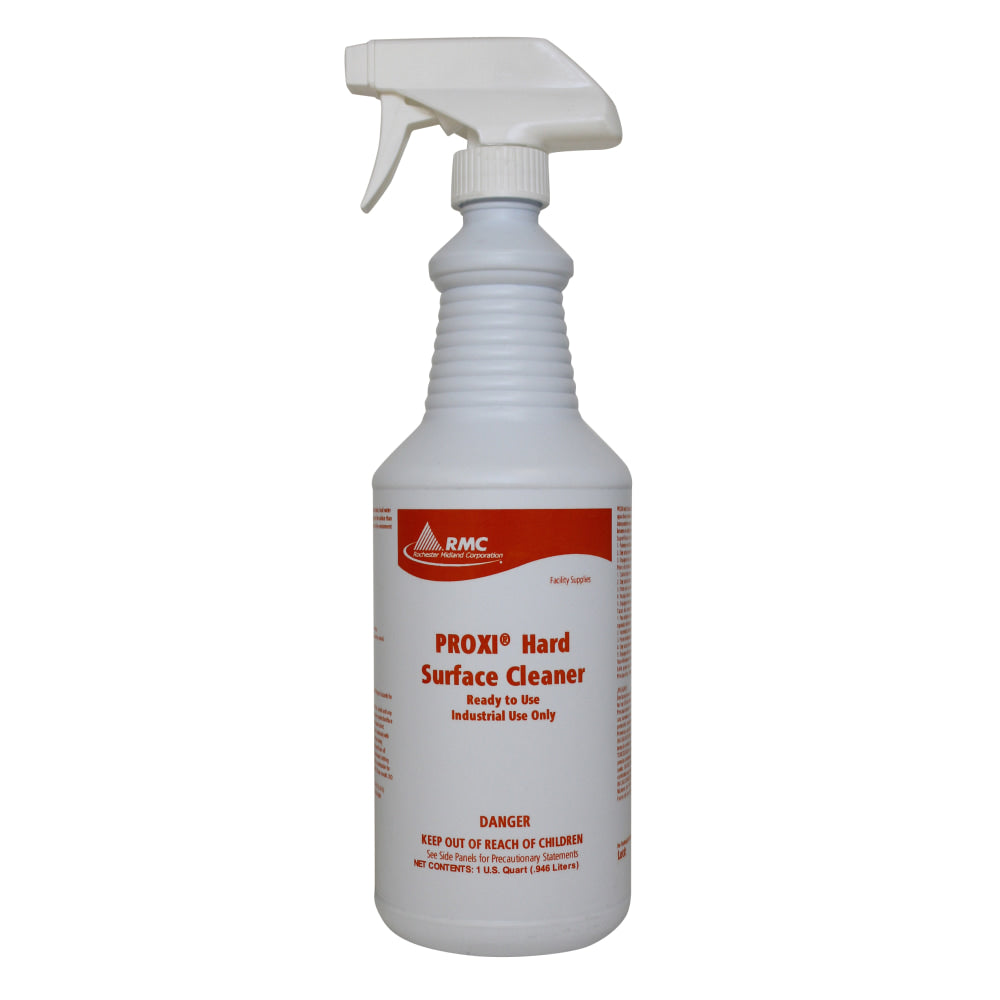 Rochester Midland Proxi Hard Surface Cleaner, 32 Oz Bottle, Case Of 12