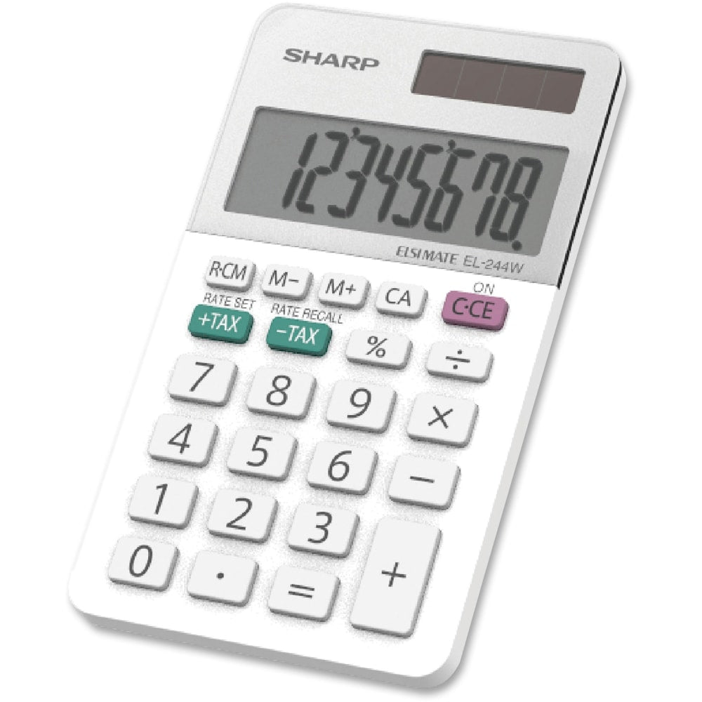 Sharp EL-244WB 8-digit Professional Pocket Calculator