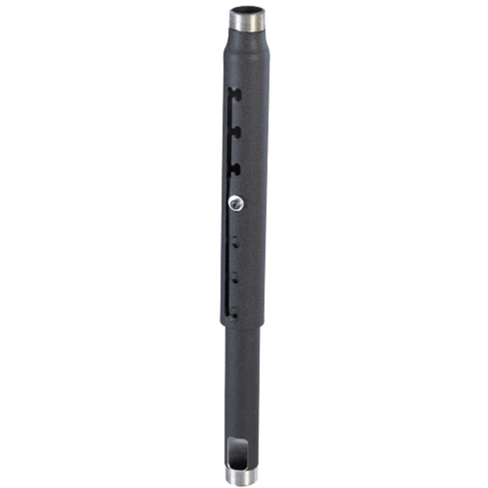 Chief 6-8ft Adjustable Extension Column - Black - Aluminum - 500 lb