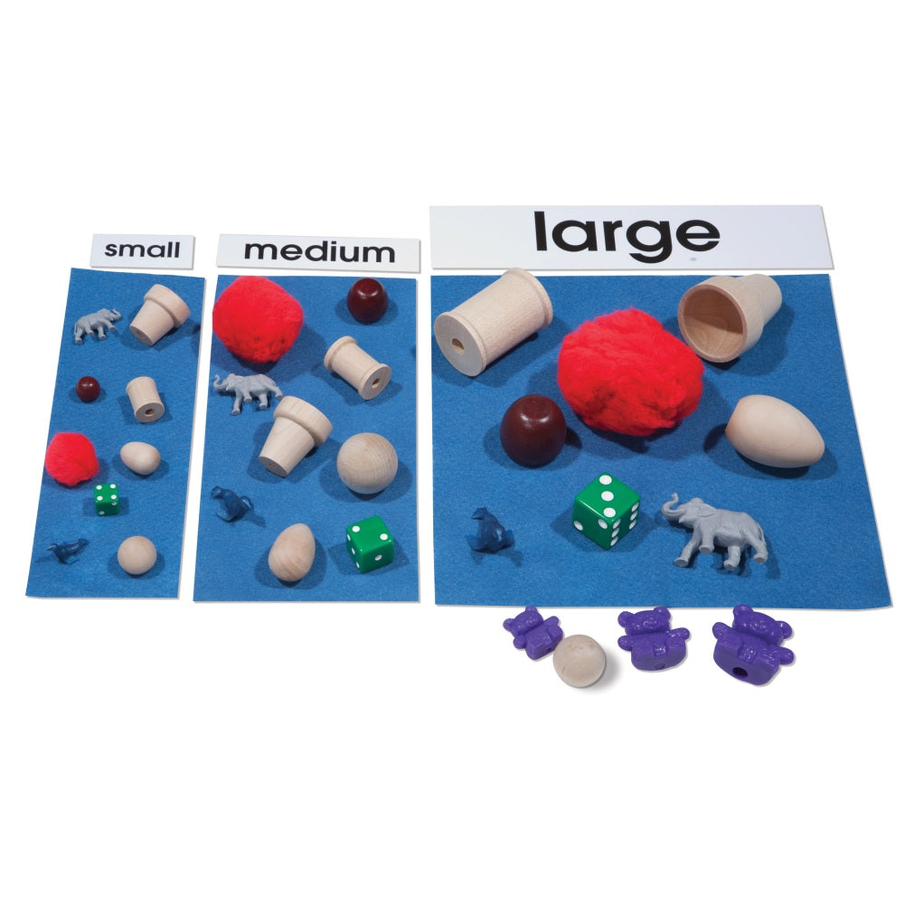 Primary Concepts Size Sort Object Set, Multicolor, Grades Pre-K To 1st