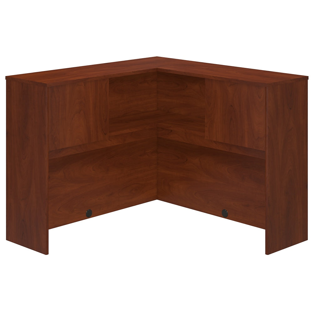 Bush Business Furniture Components Elite Corner Desk Hutch, Hansen Cherry, Standard Delivery